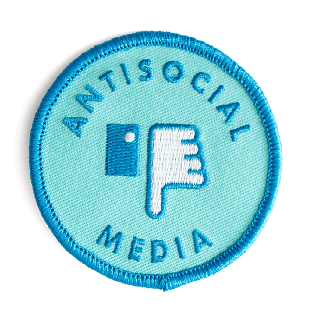 Antosocial Media Iron-On Patch - [aka]