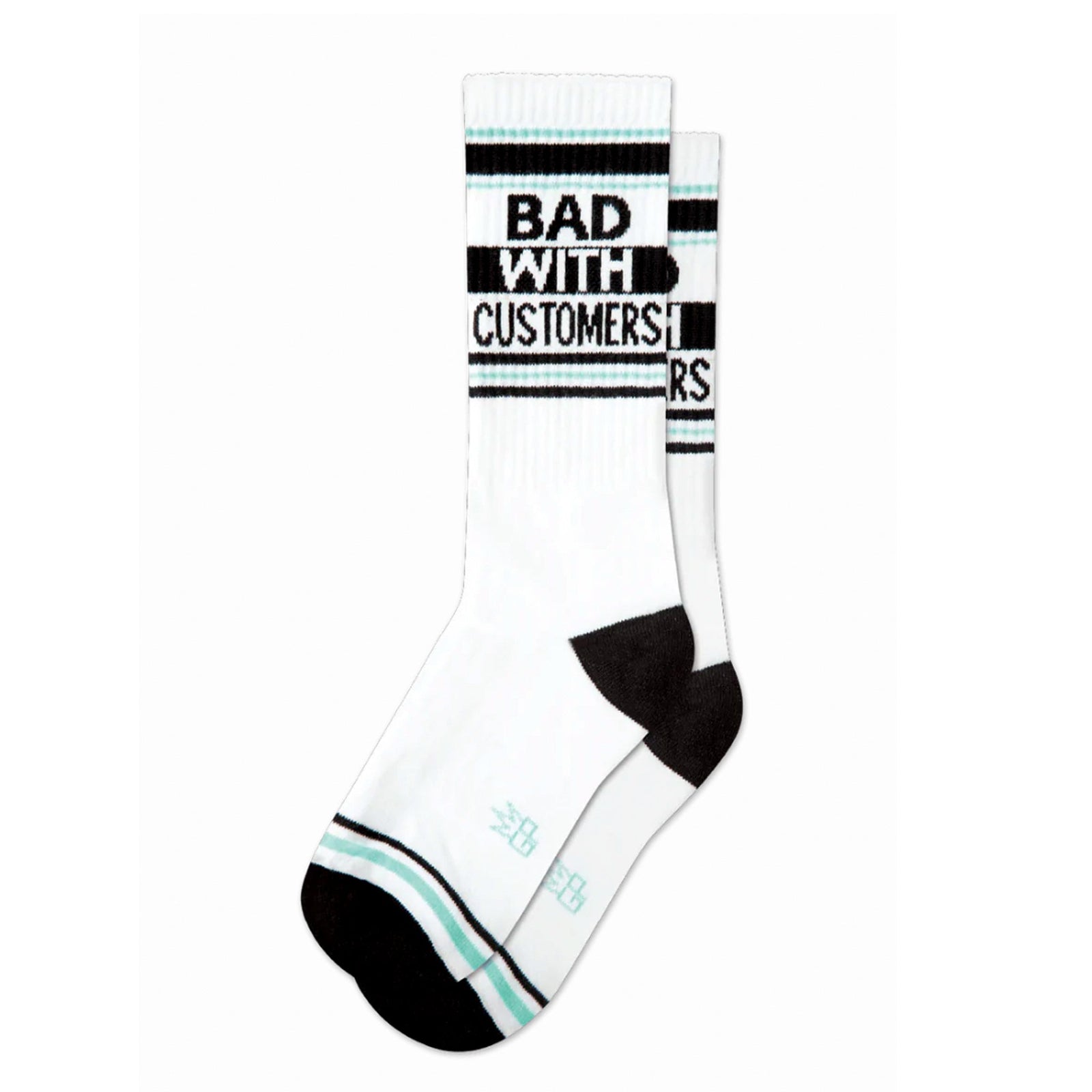 Bad with Customers Gym Socks - [aka]
