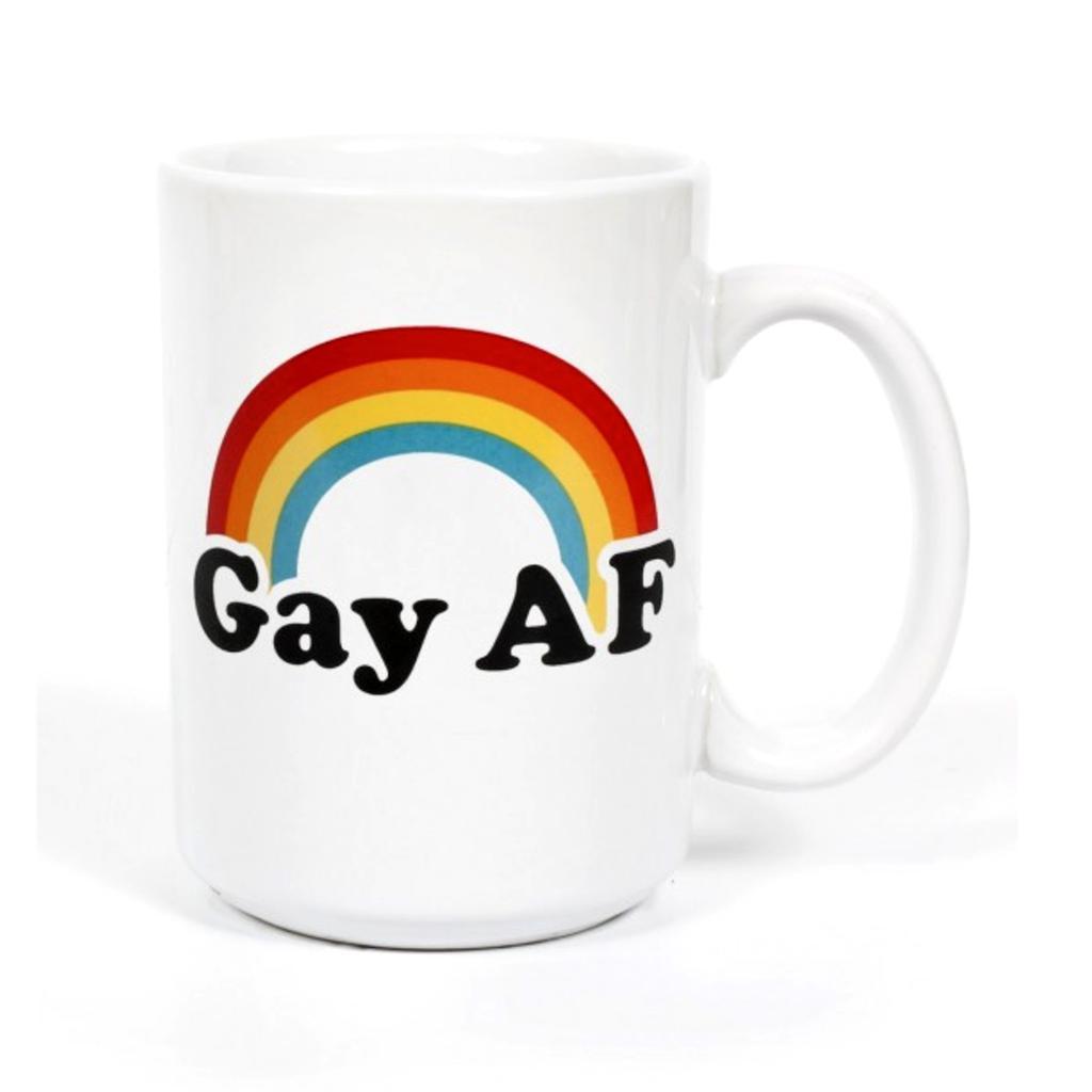 Ceramic Gay AF Mug - [aka]