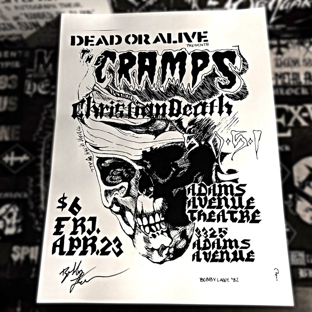 Cramps Poster by Bobby Lane - [aka]
