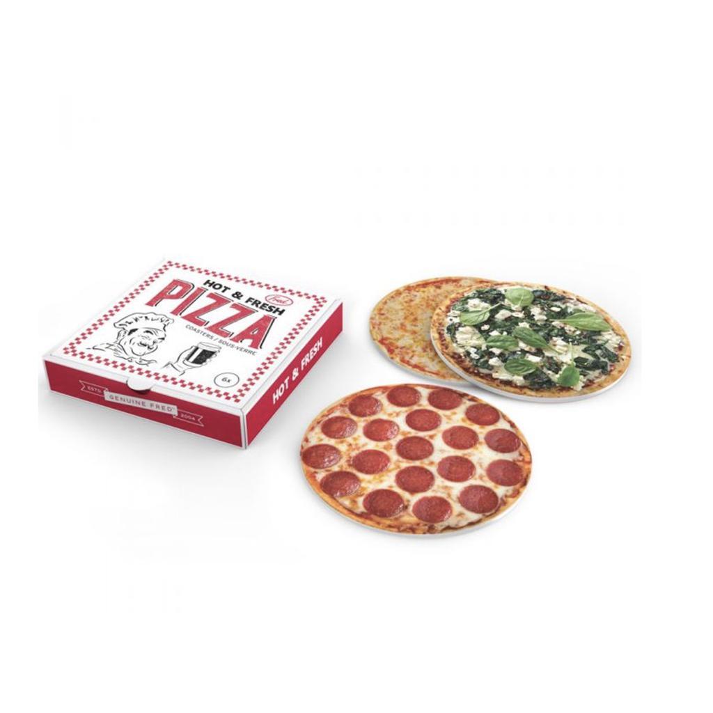 Hot & Fresh Pizza Coasters - [aka]