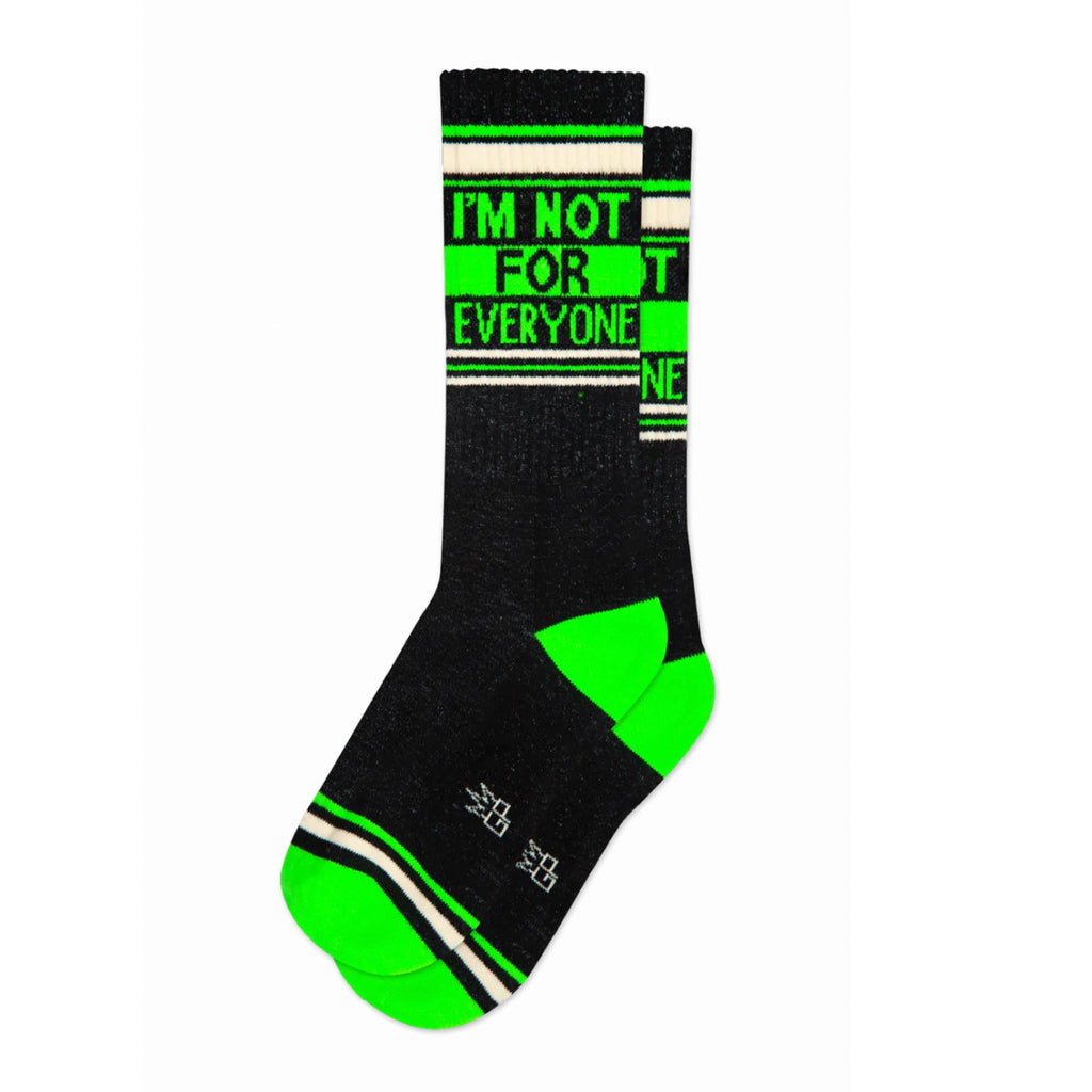 Im Not For Everyone Gym Socks - [aka]
