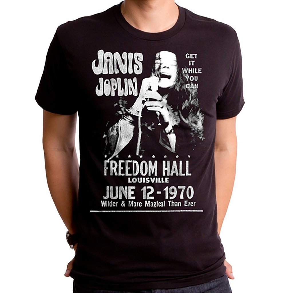 Janis Joplin at Freedom Hall Unisex Tee - [aka]