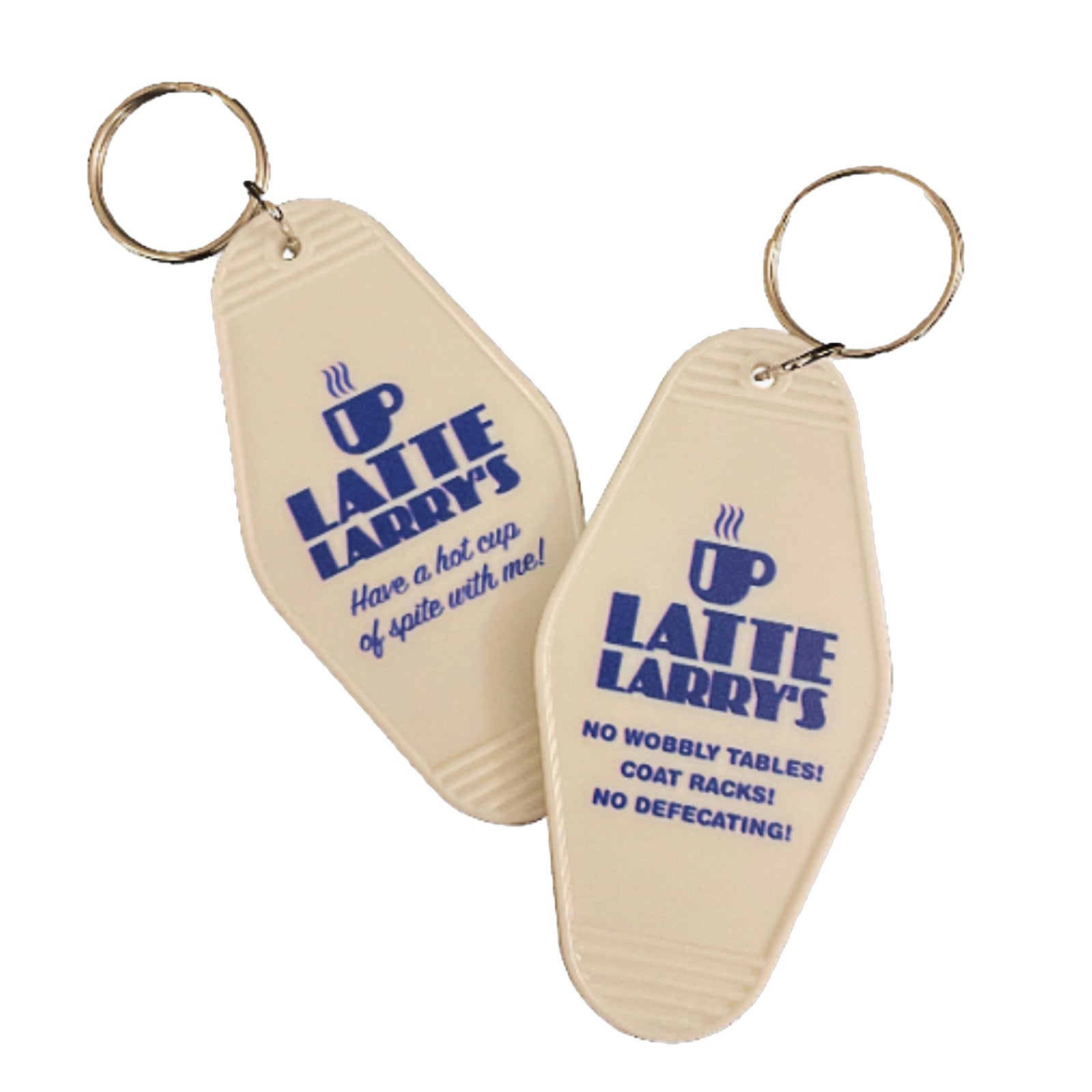 Latte Larry's Keychain - [aka]