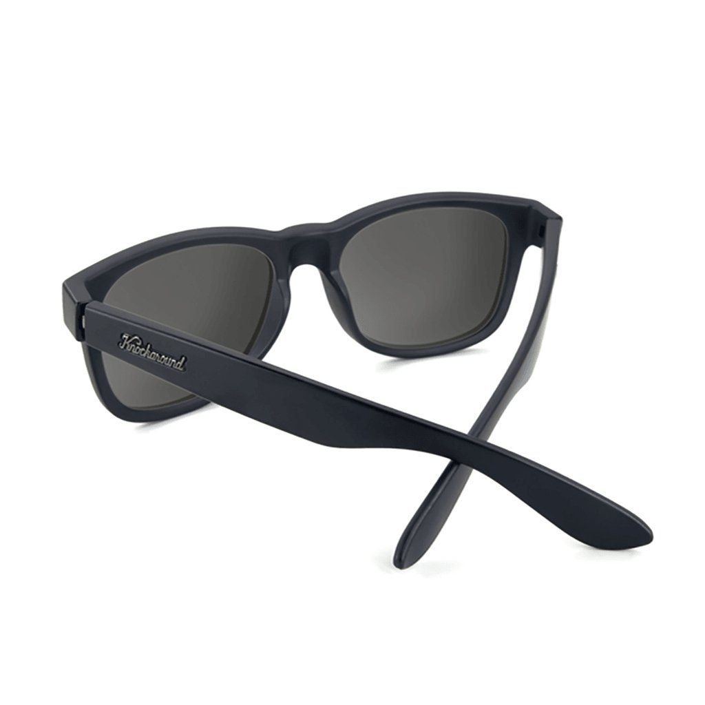 Matte Black on Black/Smoke Polarized Fort Knocks - [aka]