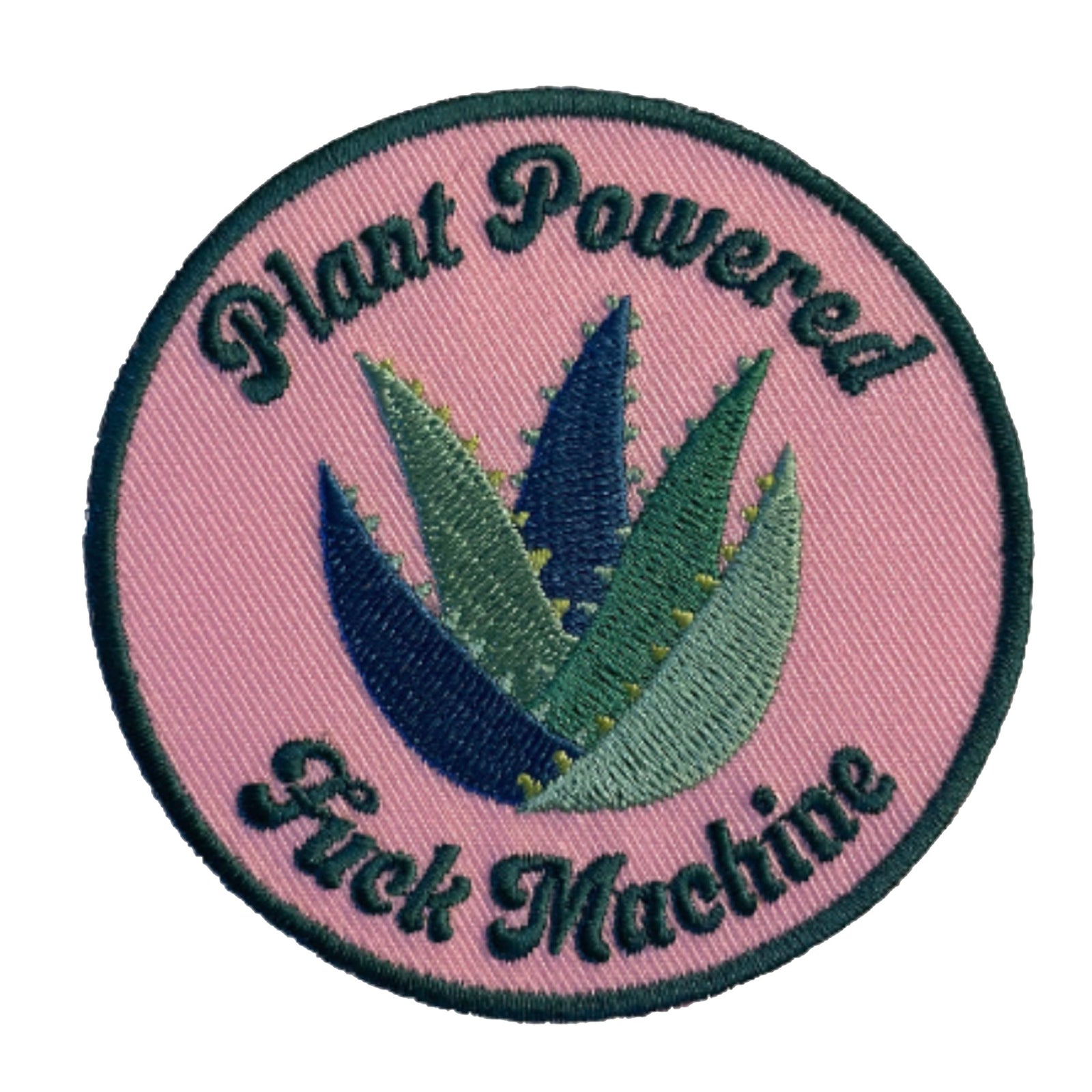 Plant Powered F*** Machine Patch - [aka]