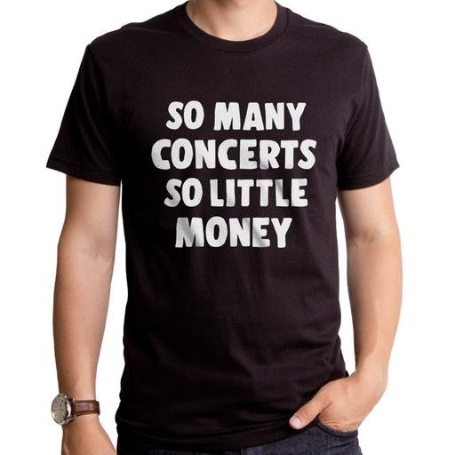 So Many Concerts Men's Tee - [aka]