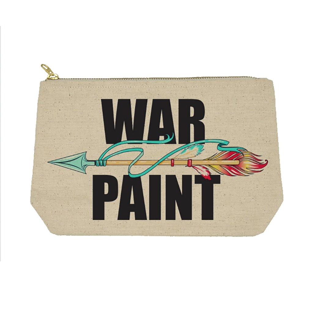 War Paint Zipper Bag - [aka]